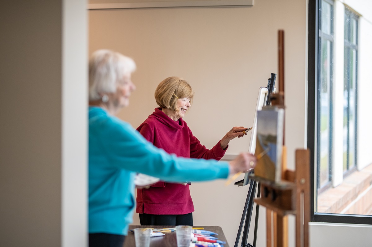 Ladies painting 