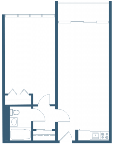 Woolman Hall & Fox – One Bedroom